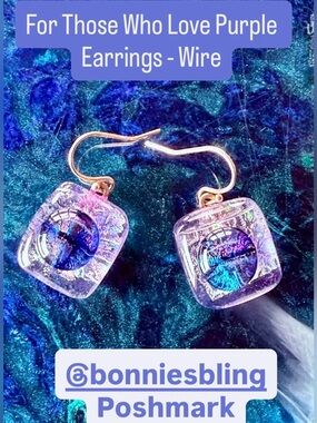 Bonnie’s Bling One of a Kind Fused Glass Jewelry and Accessories to Wear.